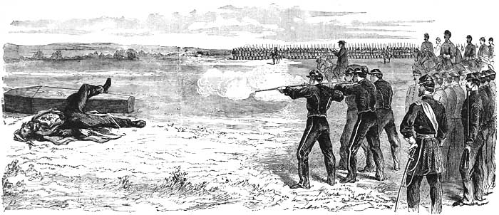 EXECUTION OF A PRIVATE SOLDIER
