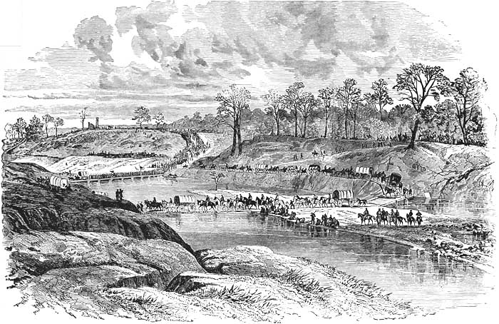 GENERAL BANKS'S ARMY IN THE ADVANCE ON SHREVEPORT, LA.
