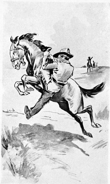 Straddling the Bare Back of an Outlaw is a Tough
Proposition.