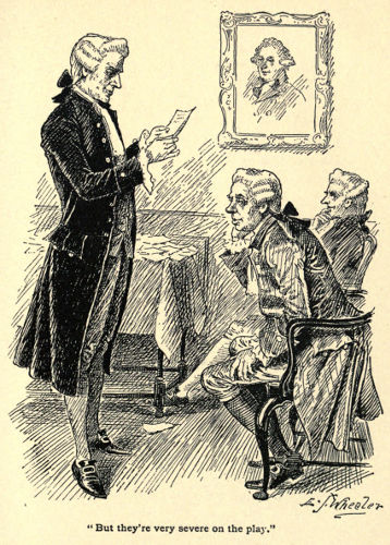 E. J. Wheeler. &ldquo;But they&rsquo;re very severe on the play.&rdquo;