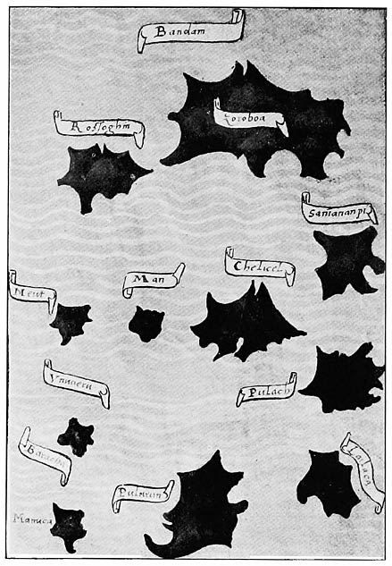 Pigafetta’s Chart of the Banda Islands