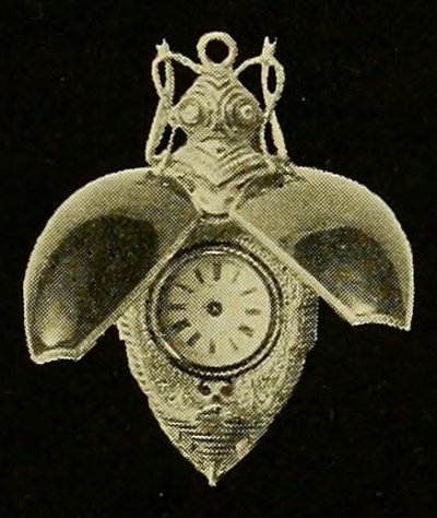 Beetle Shaped Watch, about 1800