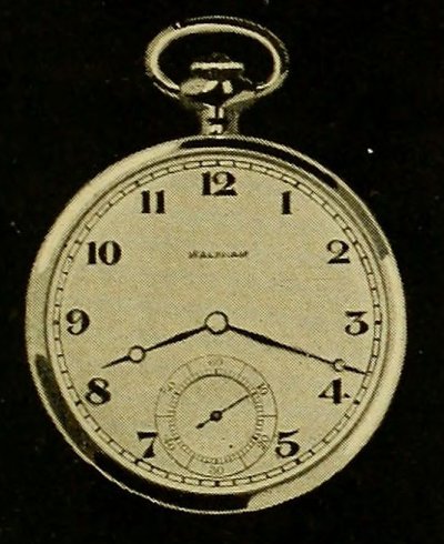 Waltham Thin Model Type of the Finest American Watch