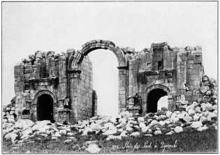 ANCIENT CITY GATE OF GERASA.