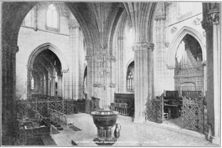 CHURCH OF ST. GEORGE, DONCASTER, YORKS, ENGLAND,
INTERIOR.