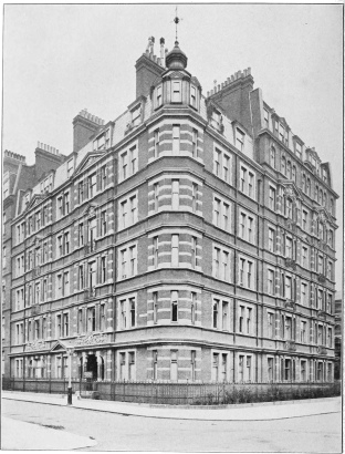 APARTMENT HOUSE, “ST. ALBAN’S MANSIONS,” LONDON.