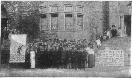 AMERICAN PURITY CONFERENCE.—Touring Party at
Chattanooga