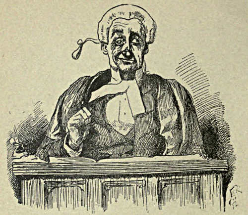 Confused-looking judge