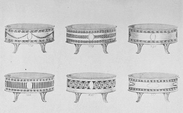 Silver Plate Pattern Chart