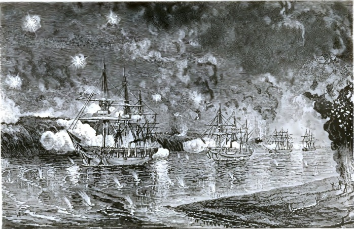 Passage of the batteries of Port Hudson
