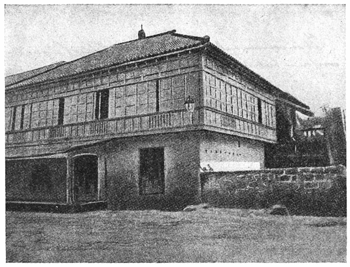 Rizal-Mercado home, Kalamba. Here José Rizal was born. The family lost this building, along with most of their other property, in the land troubles. Governor-General Weyler sent soldiers to drive them out, though the first court had decided in their favor and an appeal to the Supreme Court had not yet been heard. Later, the upper part of the building was rebuilt.