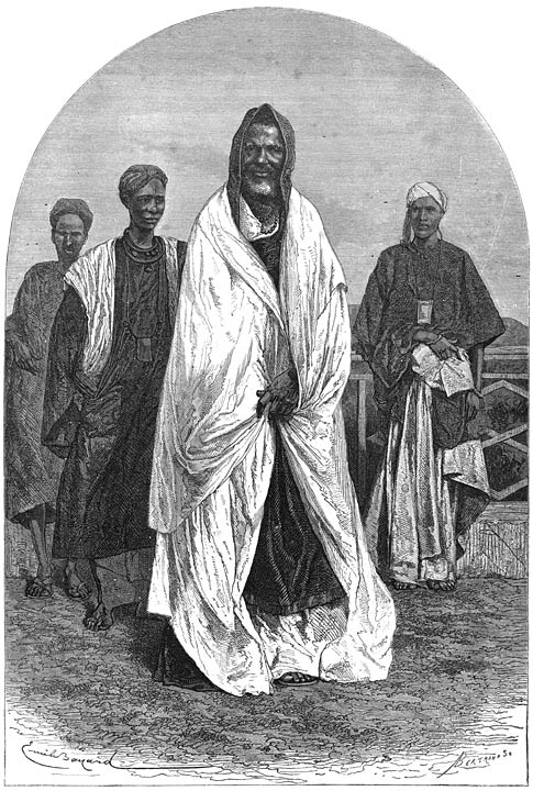 Een inlandsch opperhoofd uit Senegambië.