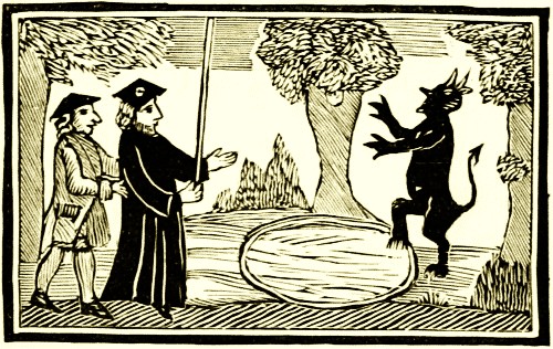 Faustus raises the devil