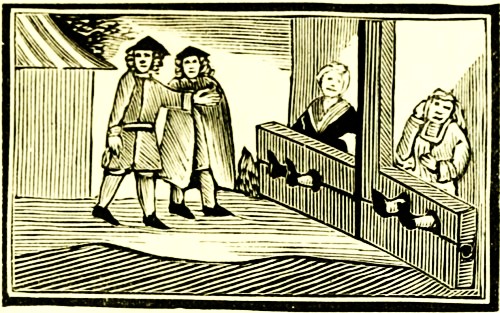 the Welshman was sent to the stocks