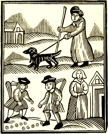 The Beggar Trav'lling with his Dog