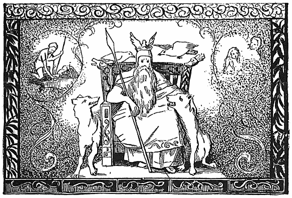 ODIN, THE “ALL FATHER.”