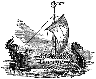 A NORSE GALLEY.