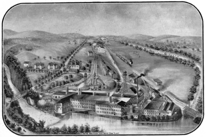 MANUFACTURING PLANT OF THE BRIDGEPORT WOOD FINISHING
COMPANY