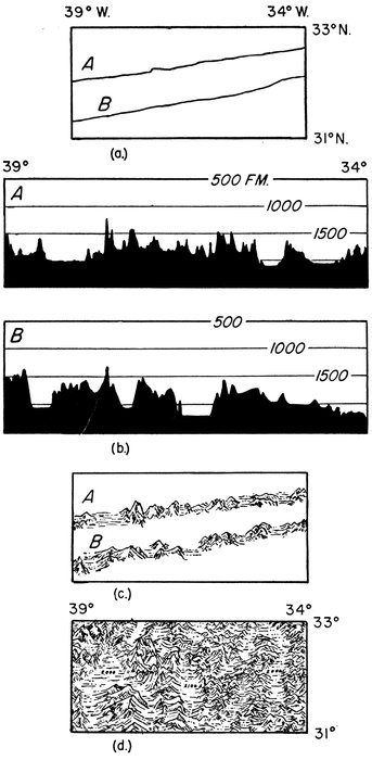 Hubbard Scientific Physiographic Chart Of The Seafloor