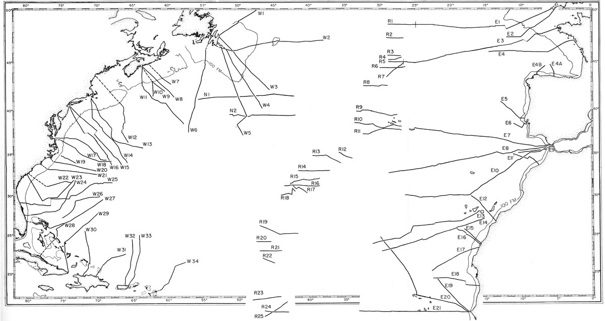 Hubbard Scientific Physiographic Chart Of The Seafloor