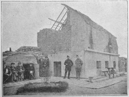 BATTALION HEADQUARTERS IN THE FRONT LINE