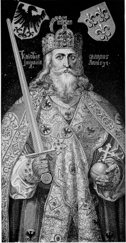 THE CHARLEMAGNE OF EPIC.

From the painting by Albrecht Dürer.