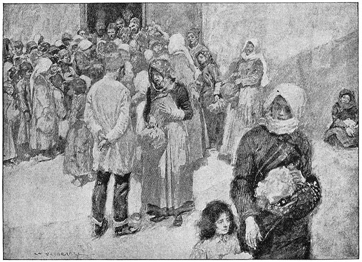 Armenian Refugees at the Labor Bureau at Van.