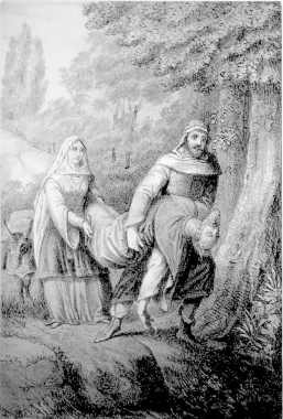 Asieron el cad�ver de su padre,..... y le arrojaron en
medio de la sima