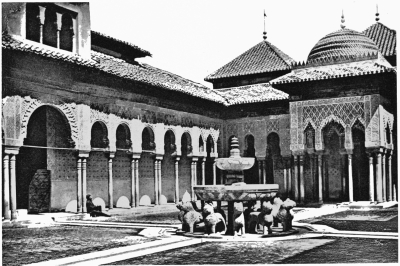 Image not available: Patio de los Leones, the Court of the Lions,
Alhambra.