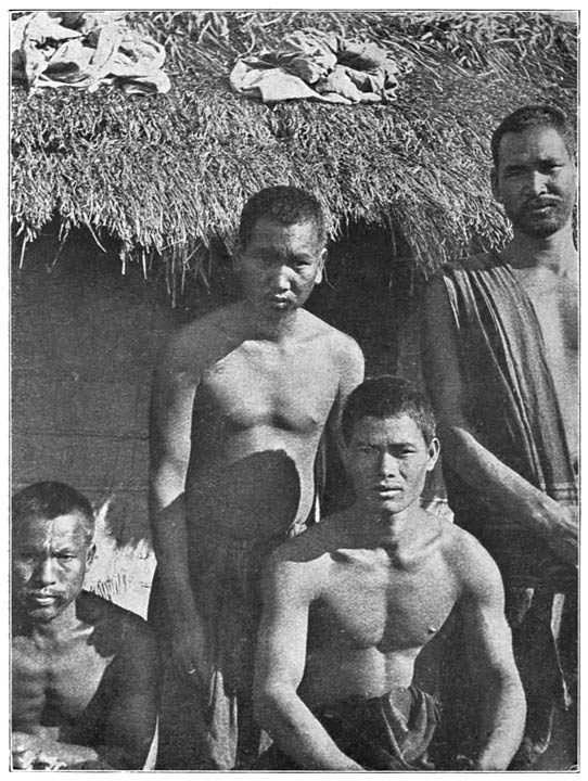 Group of Kachári Men (Kamrup District).