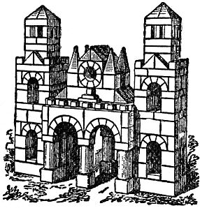 castle made of blocks