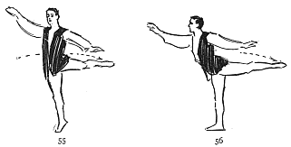 Image not available: 55 56

Optional Finish of a “Fouetté Pirouette.”

Continues (55) into arabesque (56).