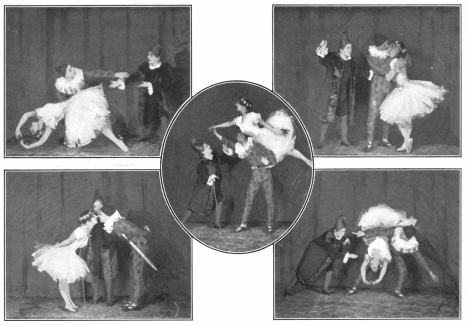 Image not available: “La Forlana”

Mme. Elise Saracco-Brignole, Mlle. Louise La Gai, and Sr. Stephen
Mascagni

Doctor Pantalone patronized; defied; pleads; accepts the inevitable and
is ridiculed

To face page 159