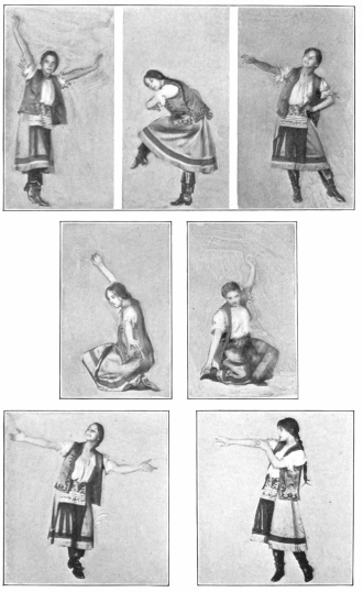 Image not available: Poses from Slavonic Dances

Miss Lydia Lopoukowa

Characteristic gesture (1)&mdash;Characteristic step (2)&mdash;Characteristic
gesture (3)&mdash;Characteristic step (4)&mdash;Same, another view (5)&mdash;Ecstasy
(6)&mdash;The claim of beauty (7)