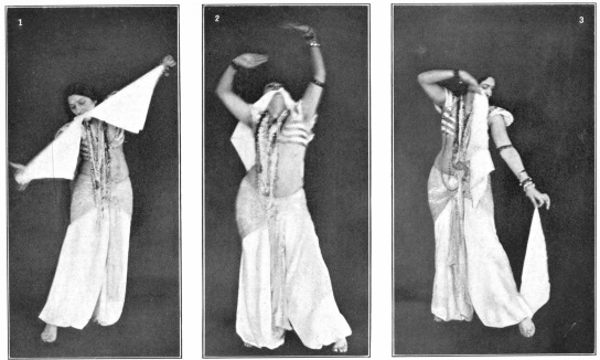Image not available: “Handkerchief Dance” of the Cafés

By Zourna

The handkerchiefs symbolizing the lovers are animated with the breath of
life, but kept dissociated (1)—Brought into semi-association
(2)—Separated and dropped (3)