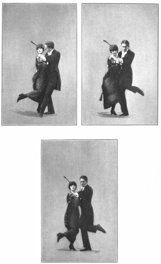 Image not available: A “Tango” Step

Man’s foot displaces woman’s (1)&mdash;Woman’s foot displaces man’s (2)&mdash;Each
displaces the other’s foot (3)

To face page 297

