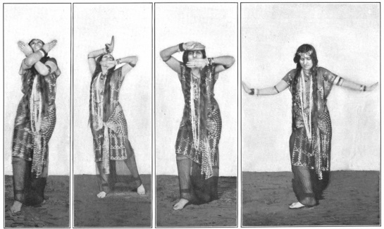 Image not available: “Dance of the Soul’s Journey”

By Zourna

The soulless body (1)&mdash;Asks for the light of life (2)&mdash;Vision dawns
(3)&mdash;Inexpert in life, she walks gropingly (4)