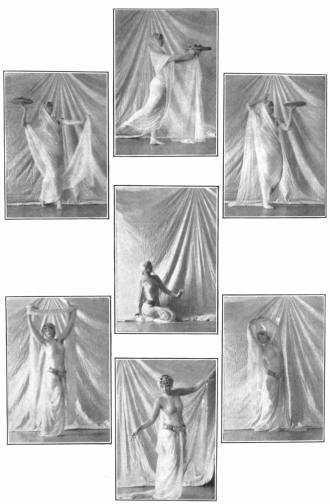 Image not available: Representative Oriental Poses

Miss Ruth St. Denis

Votive offering (3 poses)&mdash;Decorative motives (3 poses)&mdash;Disclosure of
person (1 pose)

To face page 221

