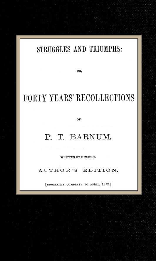 Barnum, Book by Robert Wilson, Official Publisher Page