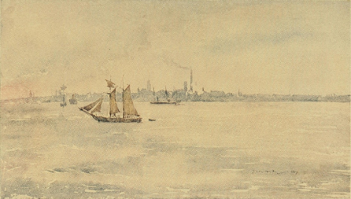 Birkenhead from the River