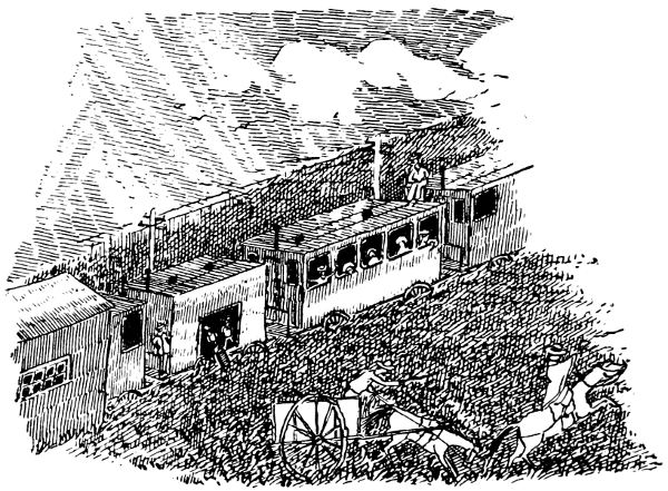 Nineteen Miles to Go Across Camp and The Day is
Departing, de-par-ar-ting.