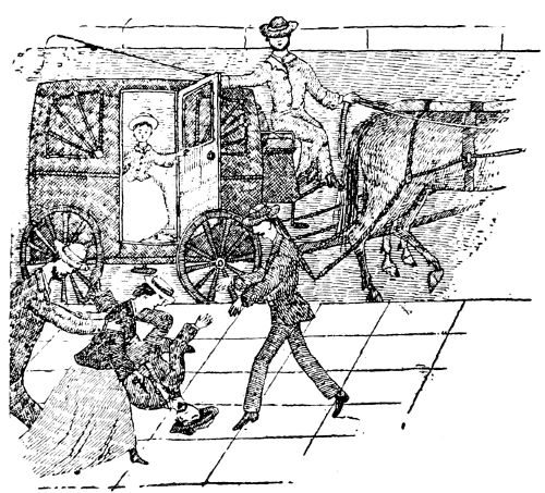 The End of Don J&mdash; F. Front of White House, Commercial
St., Los Angeles.