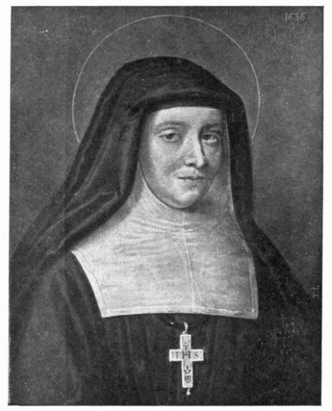 ST. JANE FRANCES DE CHANTAL. Foundress of the Order of the Visitation.)