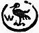 emblem bird with a W both encircled