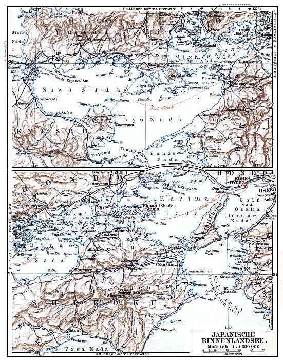 Japanische Binnenlandsee.