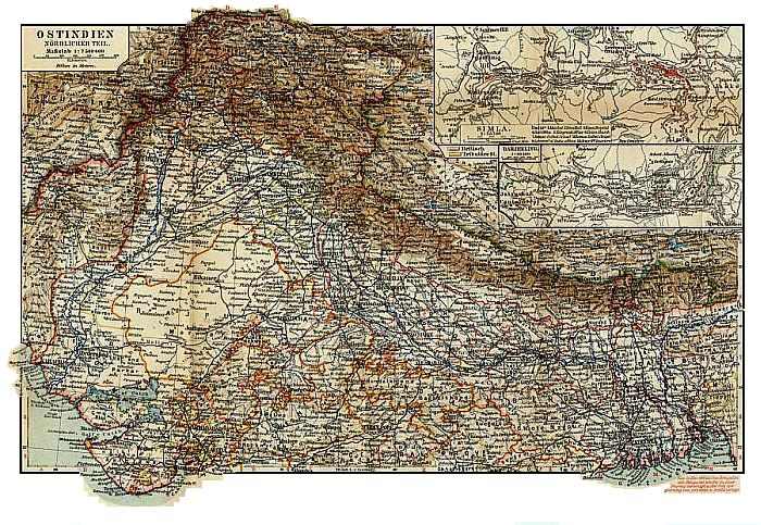 Ostindien, n&ouml;rdl. Teil.