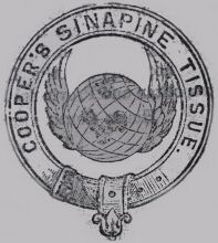 Cooper’s Sinapine tissue trade mark
