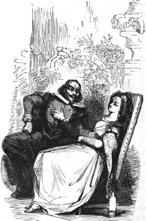 The old cavalier wooing the young girl