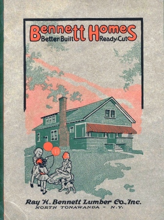 FRONT COVER
Bennett Homes
Better Built Ready Cut

RAY H. BENNETT LUMBER CO., Inc.
NORTH TONAWANDA—N.Y.