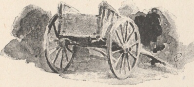 The old spring-cart